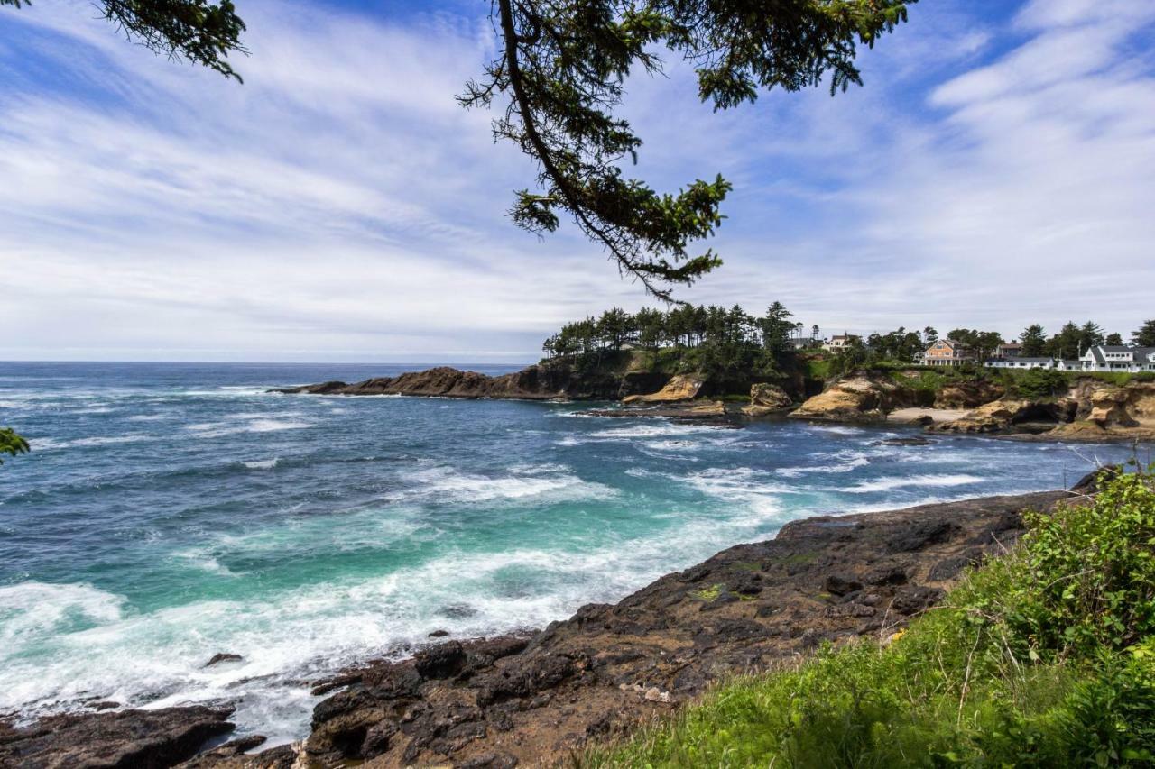 Sea Spray In Depoe Bay Apartment Bagian luar foto